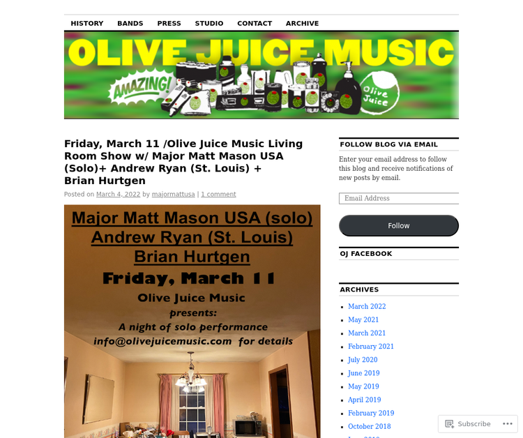 Olvie Juice Music