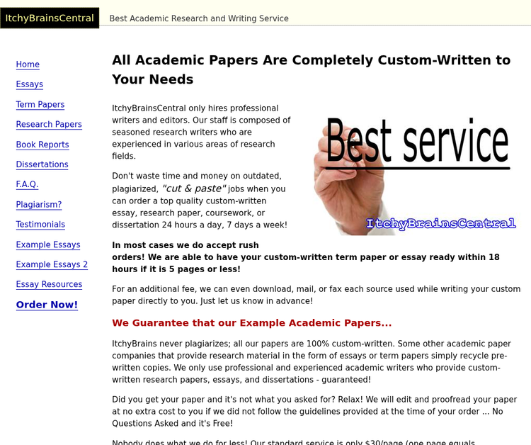 Academic Writing  by ItchyBrainsCentral