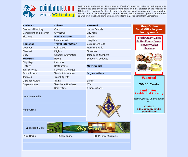 Coimbatore, Textile and Engineering City of India