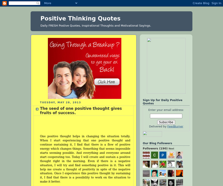Daily Positive Quotes for you.