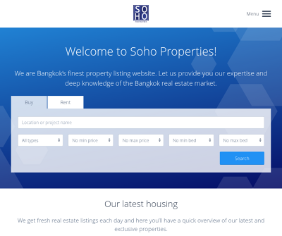 Soho Properties - Real Estate Agent for Property in Bangkok, Thailand