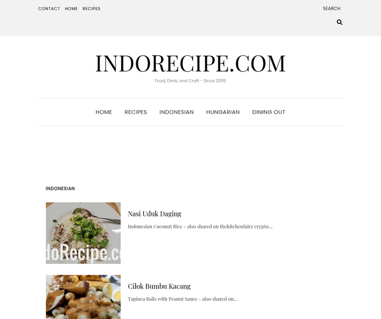 IndoRecipe
