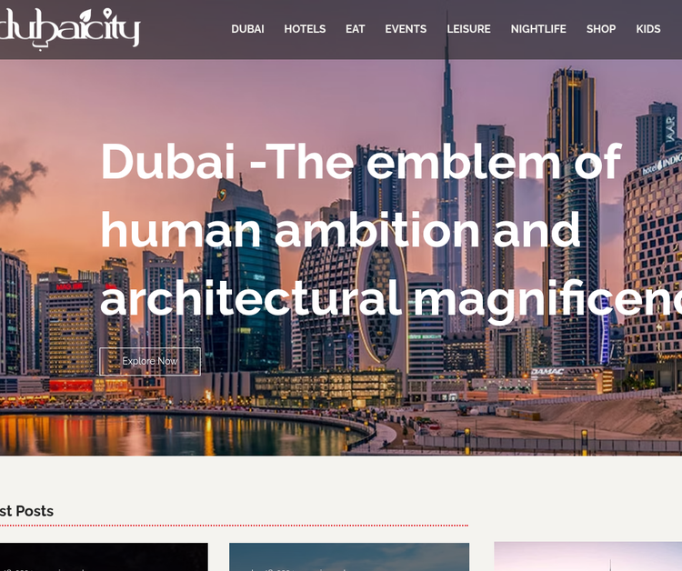 Dubai City Travelers Guide