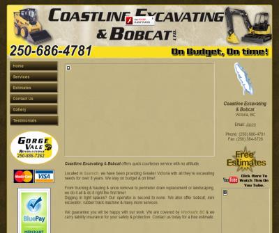 Coastline Excavating & Bobcat Victoria BC