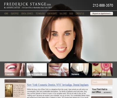 Manhattan Cosmetic Dentist – Fred Stange DDS