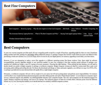 Best Fine Computers