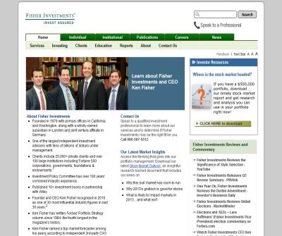 Fisher Investments on Health Care Published 