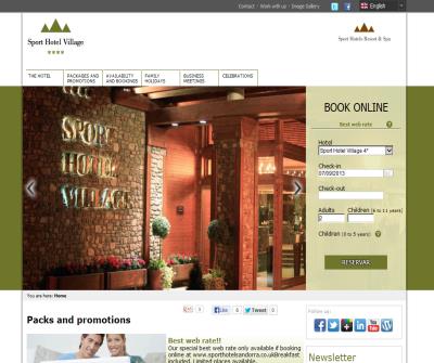 Hotel Village 4* | Soldeu - Andorra