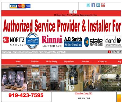 Plumber in Cary, NC