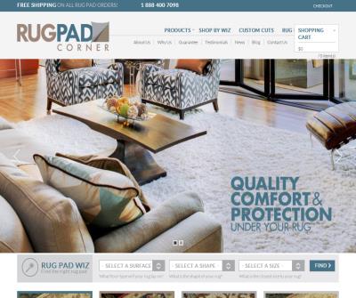Rug Pad Corner - Earth Friendly Rug Pads