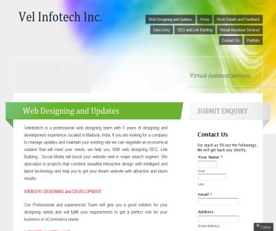 website updates