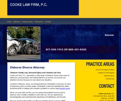 Cleburne Divorce And Custody Lawyer
