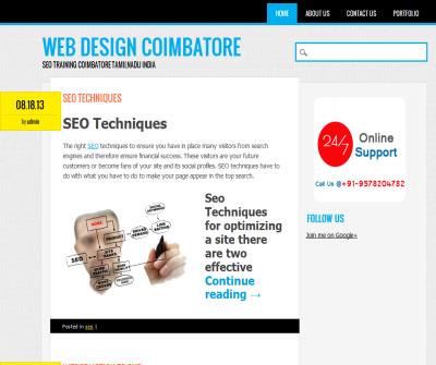 seo training in coimbatore