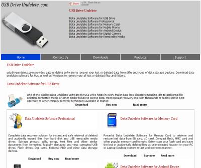 usb drive undelete