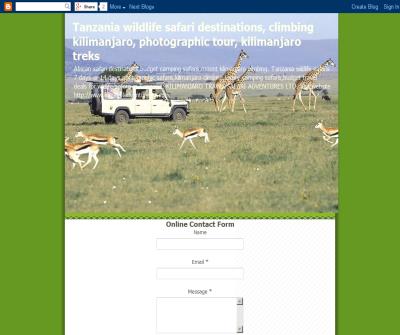 Camping Safaris Tanzania