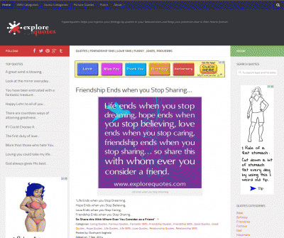Explore Quotes - Your Ultimate Source for SMS Messages, Quotes & Greetings