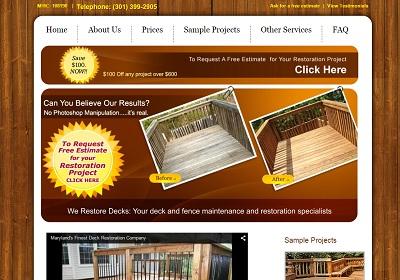 We Restore Decks