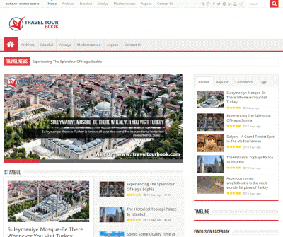 Travel Tour Book - Turkey Travel Guide