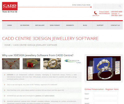 Jewellery Designing CADD Centre 3Design Software
