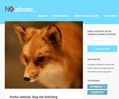 IT Security Organization - No Adware
