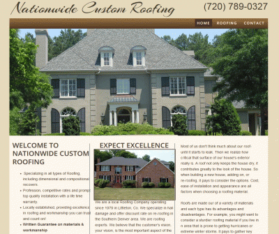 Colorado Roofing - Nationwide Custom Roofing