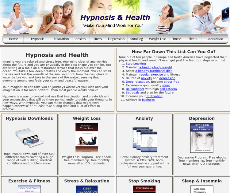 Hypnosis and Health