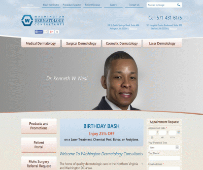 Dr. Kenneth W. Neal Dermatologist Arlington, VA