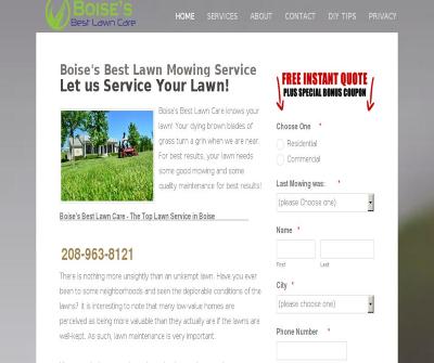 Boise's Best Lawn Care Elite Landscaping Team Idaho