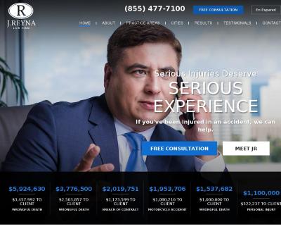 J. Reyna Law Firm Auto, Oilfield Accidents, Traumatic Brain Injuries Corpus Christi, TX 78401