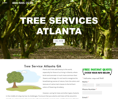Trusted Tree Care Services in Atlanta