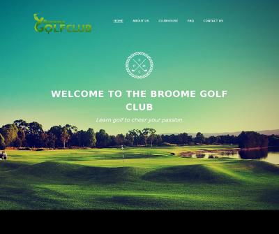 Broome Golf Club – Premier Golf Experience in WA