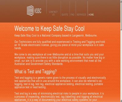 Keep Safe Stay Cool – Your Trusted Electrical Safety Partner