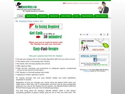 Fast and Convenient Payday Loans Across Canada