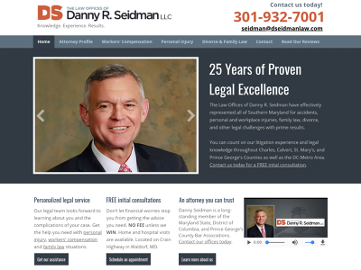 Danny R. Seidman - Personal Injury & Family Law Attorney