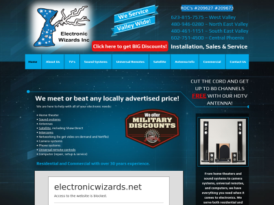Electronic Wizards Inc - Your Phoenix Electronics Expert