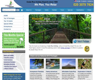 Holidays in Costa Rica
