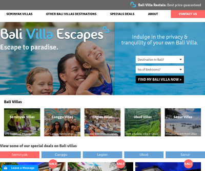 Bali Villa Escapes - Luxury Bali Villa Rentals
