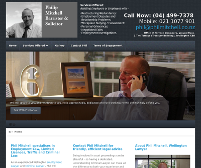Wellington Lawyer - Phil Mitchell