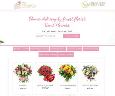 Online Flower Delivery Service