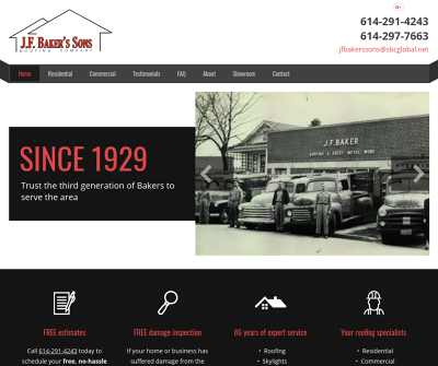 Trusted Roofing Experts Since 1929