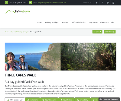 Three Capes Walk Pack-Free