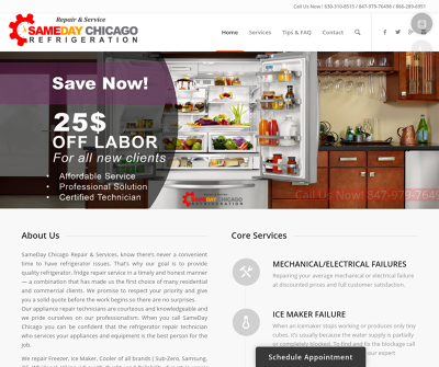 Same Day Chicago Refrigeration - Fast, Reliable Appliance Repair