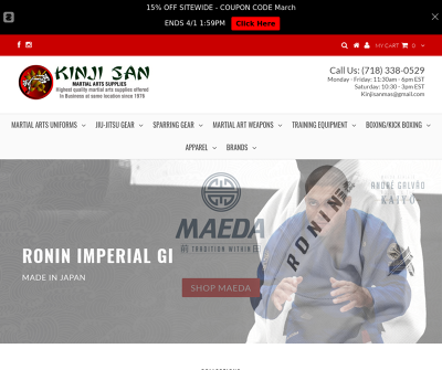 Premium Martial Arts Uniforms and Gear