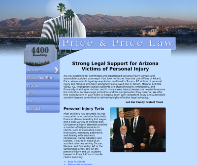 Price & Price Law - Tucson Personal Injury Attorneys