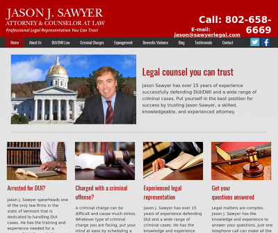 DUI & DWI Attorney in Burlington, Vermont