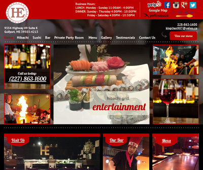 Best Hibachi and Sushi Restaurant in Gulfport & Biloxi