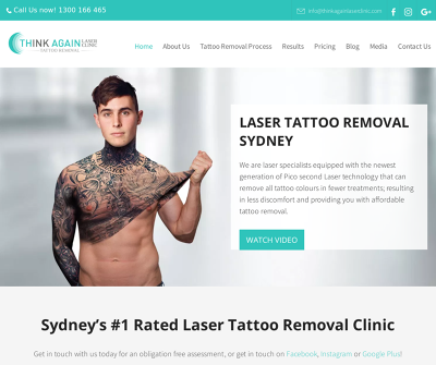 Australia's #1 Rated Tattoo Removal Clinic