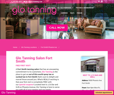 Fort Smith Phoenix Ave - Glo Tanning & Wellness Spa