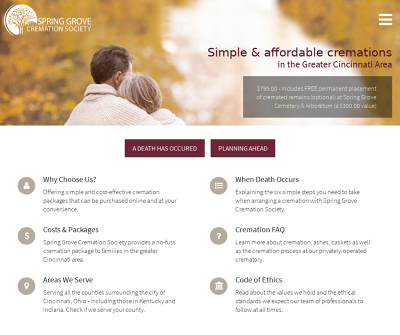 Spring Grove Cremation - Compassionate Care & Affordable Services