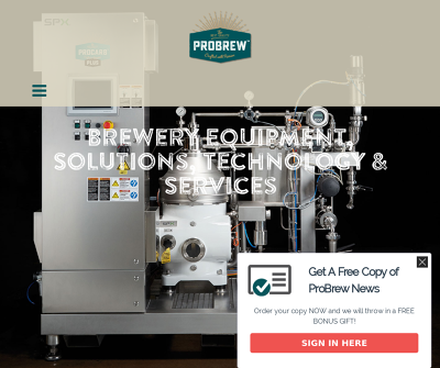 ProBrew - Turnkey Brewery & Beverage Processing Solutions